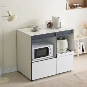 루멘 1000 광폭 오픈형 멀티 렌지대 주방수납장 BOS116