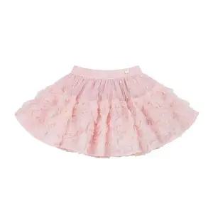 프렌치캣8 핑크 꽃 샤 스커트 (Q61DCS150P1)