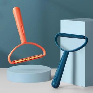 1pcs 수동 의류 린트 리무버 가정용 플라스틱 메탈 소재 배터리 필요 없음 코트 모자 트리머