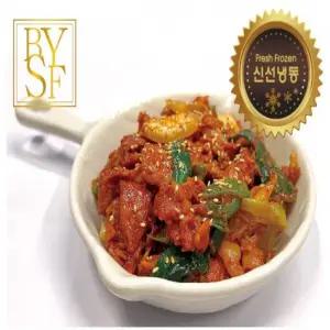 바로픽한 BYSF 제육볶음 고추장 돼지 불고기 양념 육가공 밀키트 캠핑용 냉동