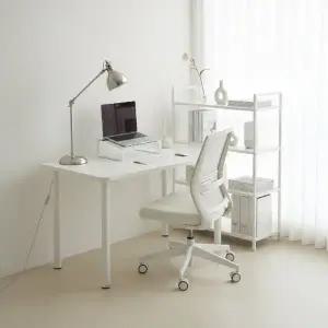 [아도라하우스]미니멀 심플 데스크 책상 1000x400