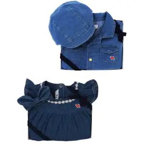 갤러리아 (26SS/임신/출산/백일/돌/예쁜아기옷/생일)셔츠형데님,원피스형바