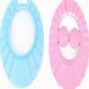 똑딱이 유아샴푸캡 머리샴푸캡 샤워물받침기 머리캡 아기목욕모자