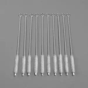 스테인리스 스트로우 빨대세척솔 10p세트 스테인레스빨대 스텐빨대 세척솔 빨대솔