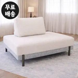 [벤티스가구]뷰아 패브릭 쇼파 모듈형 소파 1인용 거실 모듈 페브릭 소파 카페 일인용 원룸 아이보리