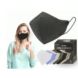 컬러 위생 새부리형 병원 방역 마스크 KF94 2D 25매 [f9E0FDF]