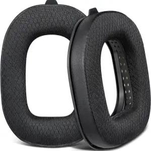 Astro A50 3세대(A50 4세대에 맞지 않음) 헤드셋용 SoulWIT 교체 이어패드 내구성이 뛰어난 메쉬 원단으로