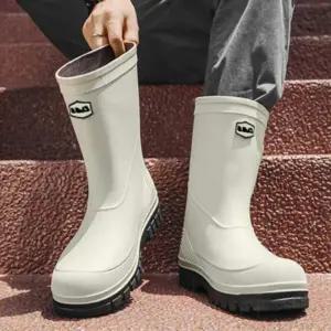 [셀러에이드]남성 방수 레인부츠 장화 미끄럼방지 270