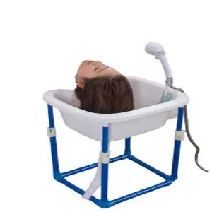 환자용 머리감기 의자 환자용목욕의자 성인샴푸의자