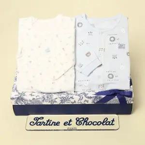 [롯데백화점]타티네쇼콜라 (임신출산축하선물세트)윈디배냇가운+프렌상하복TNNMNG05UW-88