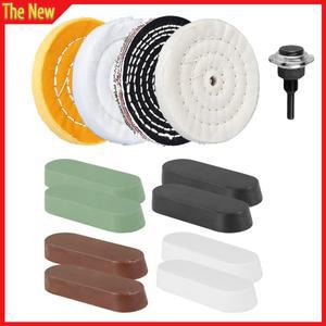 4인치 연마 휠 키트 화합물 목재 플라스틱 메탈 세라믹 유리 용 프리미엄 호닝 세트