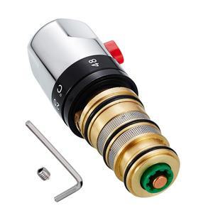 황동 온도 조절 혼합 물 밸브 주방 분지의 수도꼭지 일정한 수온 목욕 샤워 꼭지 믹서 탭