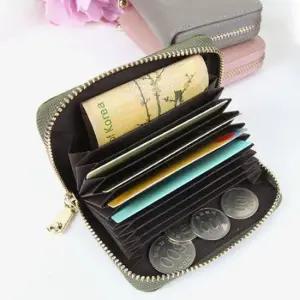 인기 여자 반지갑 동전 카드 명함 지퍼 지갑 여성캐주얼지갑 반지갑선물 반지갑클러치