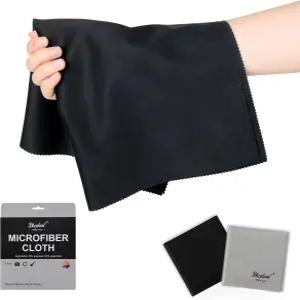 2 파크 16인치 x16인치 안경 보석 전자 스크린 세탁 가능 카메라 렌즈용 대형 마이크로파이버 청소포