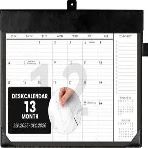 플라잉 이글 책상 캘린더 2026 2026년 1월~2026년 12월 할 일 목록이 있는 대형 직장 사무실 가정용 PVC