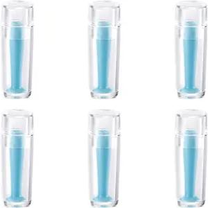 MUQING 6피스 하드 공막 렌즈 제거 도구 RGP 실리콘 콘택트 플런저 흡입 컵