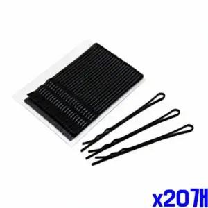 [골드스마일]머리핀 소 25P 블랙 헤어삔 헤어실핀