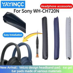 소니호환 WH-CH720N 헤드패드 수리 부품용 교체 업그레이드 벨크로 헤드 빔 커버/버클 이어 패드 간편한 설