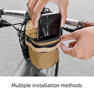 자전거 앞 랙 물병 가방 고 수축식 코드로 조이기 위한 제품