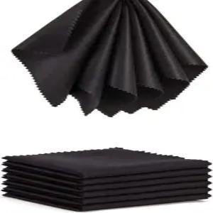 안경 클리닝 천 마이크로파이버 - 12개입 안경닦이 선글라스 렌즈 클리너 5x6 인치 보석 카메라 청소용