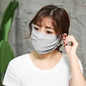 [제이커머스]그레이 빨아쓰는 마스크 골프마스크 천마스크 햇빛차단마스크 자외선차단마스크 운동용마스크