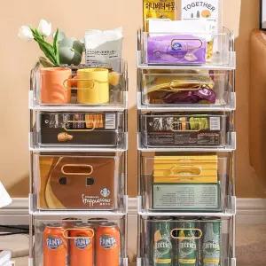 수납장 투명 서랍 보관함 이동식 트롤리 책상 화장품