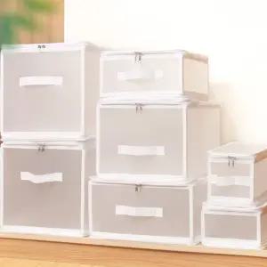 미니멀라이프 옷 장난감 수납 정리 접이식 리빙 박스 틈새수납장