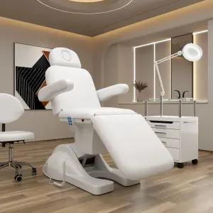 전동 미용 베드 왁싱 반영구 타투 의자 피부 마사지 침대