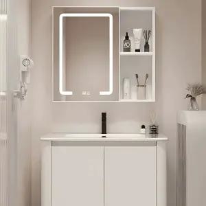 맞춤형 빈티지 대형 하부장 거울 세면대 탑볼 세라믹