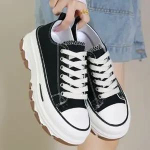 아트박스/신상오픈런 여성용 일상 캐주얼 통굽 키높이 운동화