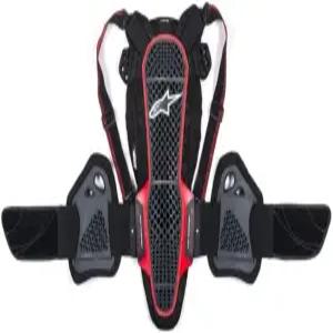 알피니스타즈 뉴클레온 KR-3 백 프로텍터 CE 레벨 2 인증 경량 및 조절 가능한 모터사이클 안전 기어