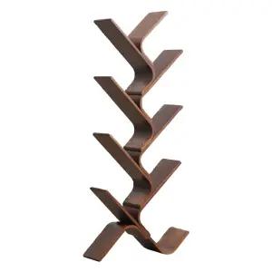 나무 거실 북유럽 벽책장 디자인 책꽂이 교차로