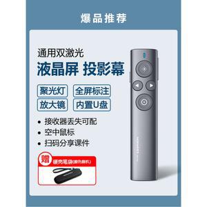 TV LED LCD 화면용 N95s 디지털 프레젠터 32G레드 슬라이드 클리커 리모컨 확대 NORWII 있는 클릭 왼쪽 프레젠테이션 무선 하이라이트가 마우스