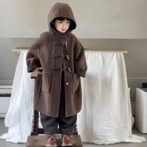 남아 겨울용 두꺼운 보온 아동용 윈드브레이커 신상