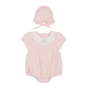 [보리보리/아가방]로지프릴반팔바디수트(모자)(PINK)_01S327956