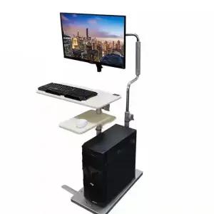 이동식 침대 모니터암 테이블 재택근무 데스크탑 거치대 컴퓨터 소파 스탠