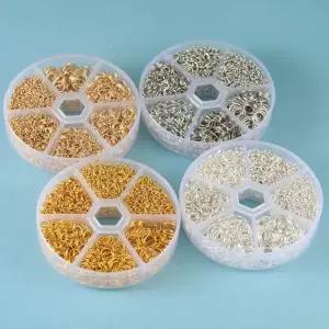 포워드테크 다용도 DIY 악세서리 키링 부자재 비즈 팔찌 연결 고리 데코덴 작업 일반오링