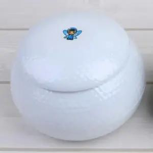 육형제 원형 바둑알 통 블랙상자 바둑통