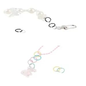 ( )칼라 오링 혼합 10봉 키링고리부자재 악세사리부자재