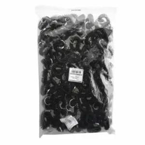 ( )스프링줄 블랙 100개 1세트 팔찌키링 목욕탕열쇠고리