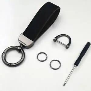 미니 가죽 키링 키홀더 스트랩 자동차 차키 열쇠고리 가방고리