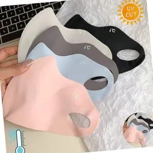 여름 자외선 아이스 쿨링 마스크 자외선차단 골프 새부리형