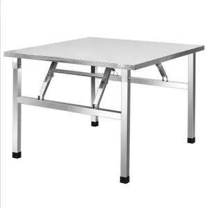 스테인레스 접이식 테이블 캠핑식탁 테라스 철제