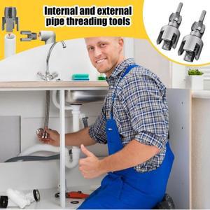 통합 내부 외부 파이프 스레딩 도구 전기 드릴 PVC 스레더 다용도 효율적인 홈 수리