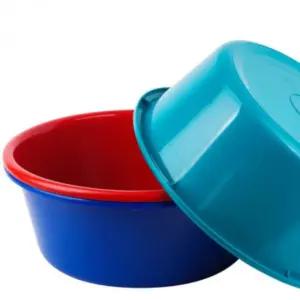 플라스틱다라이 김장용 플라스틱 대야 색상임의 배합 세척용 다라이