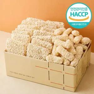 갤러리아 [HACCP] 웰굿 강릉전통한과 바삭한 찹쌀한과 500g+찹쌀강정 500g