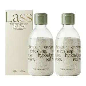 라씨엘르 엔자임 오트 스크럽 파우더 워시 100gX2개 / 녹두팩 클렌저