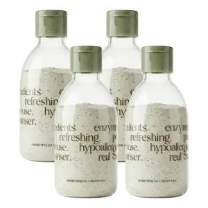 라씨엘르 엔자임 오트 스크럽 파우더 워시 100gX4개 / 녹두팩 클렌저