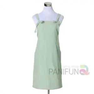 멜빵 원피스앞치마 그린 플로리스트앞치마 요양원앞치마 이쁜앞치마 교사용앞치마 홈앞치마