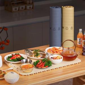 테이블워머 접이식 실리콘 따뜻한 접시 보드 가정 단열 식탁 매트 머그 워머 다기능 플레이트 220V